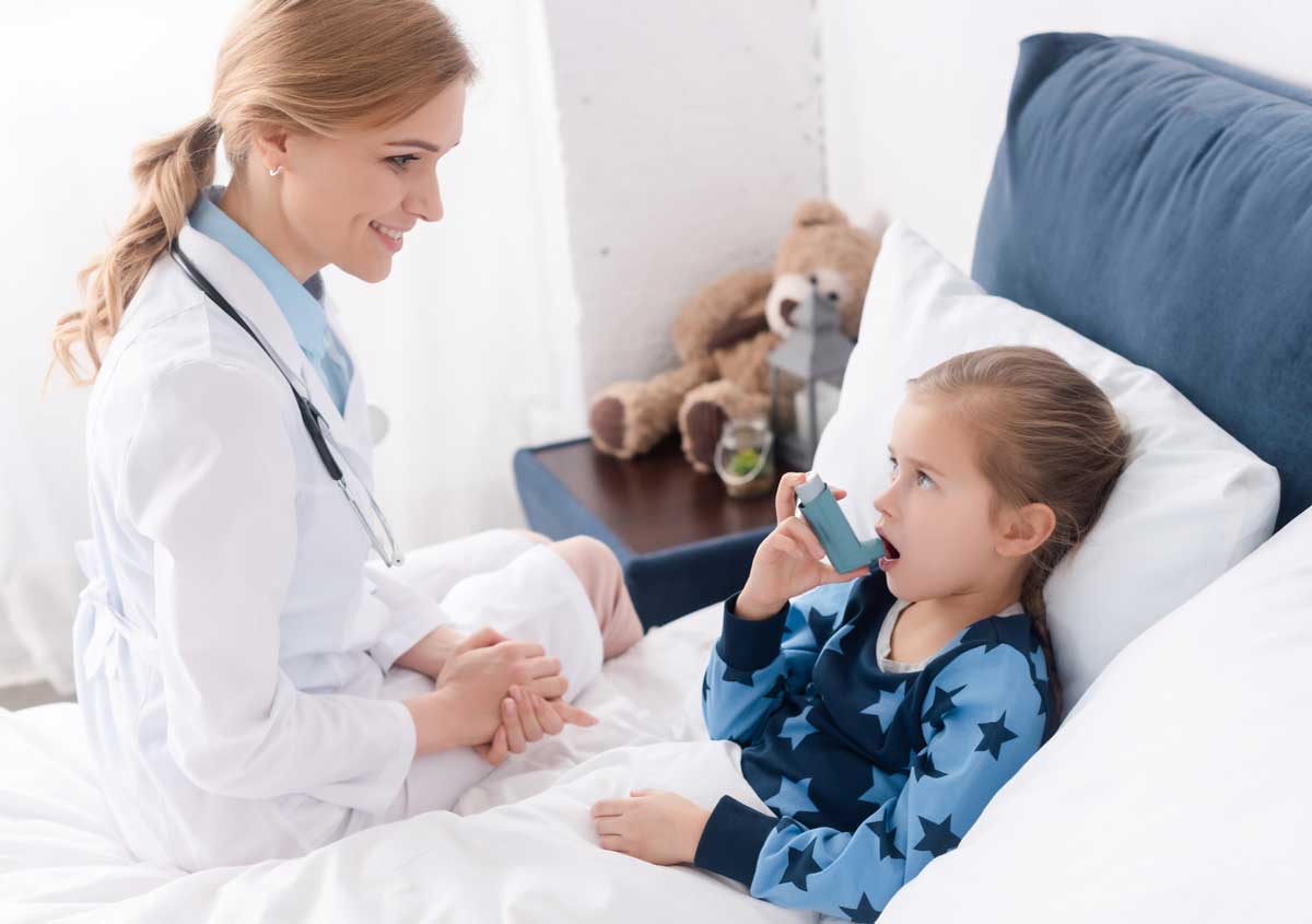 Types of medications used in the asthma care for Crystal Lake residents